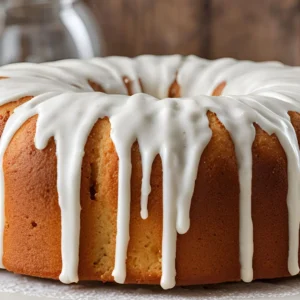 Buttermilk Vanilla Pound Cake Recipe