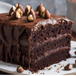 Chocolate Cake with Hazelnuts Recipe