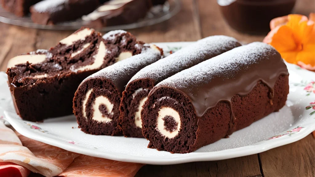 Chocolate Roll Cake Recipe