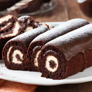 Chocolate Roll Cake Recipe