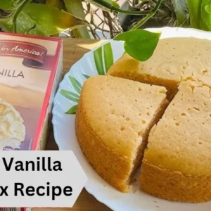 French Vanilla Cake Mix Recipe