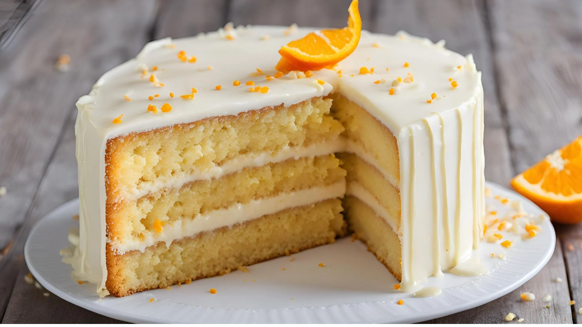 Orange Vanilla Cake