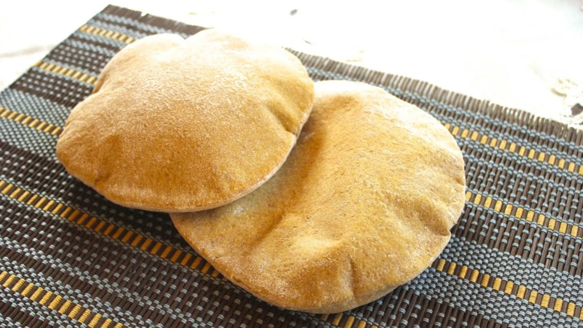 100 Percent Whole Wheat Pita Bread Recipe