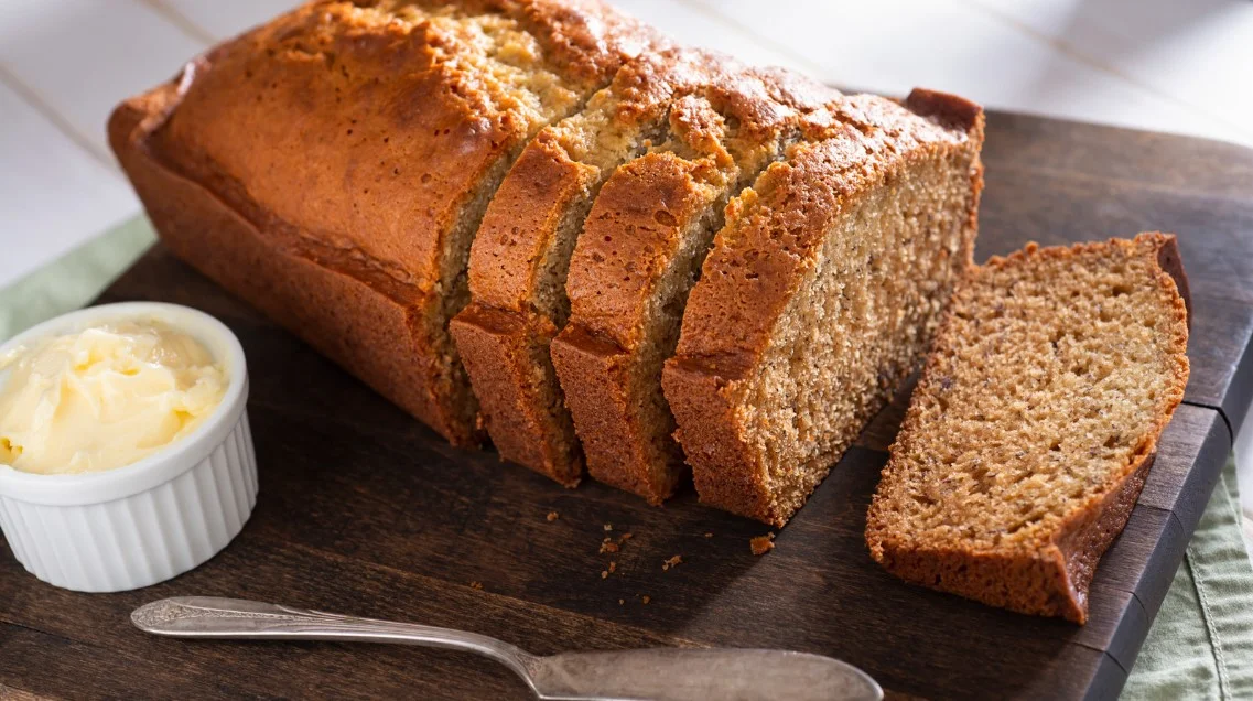 Applesauce Banana Bread