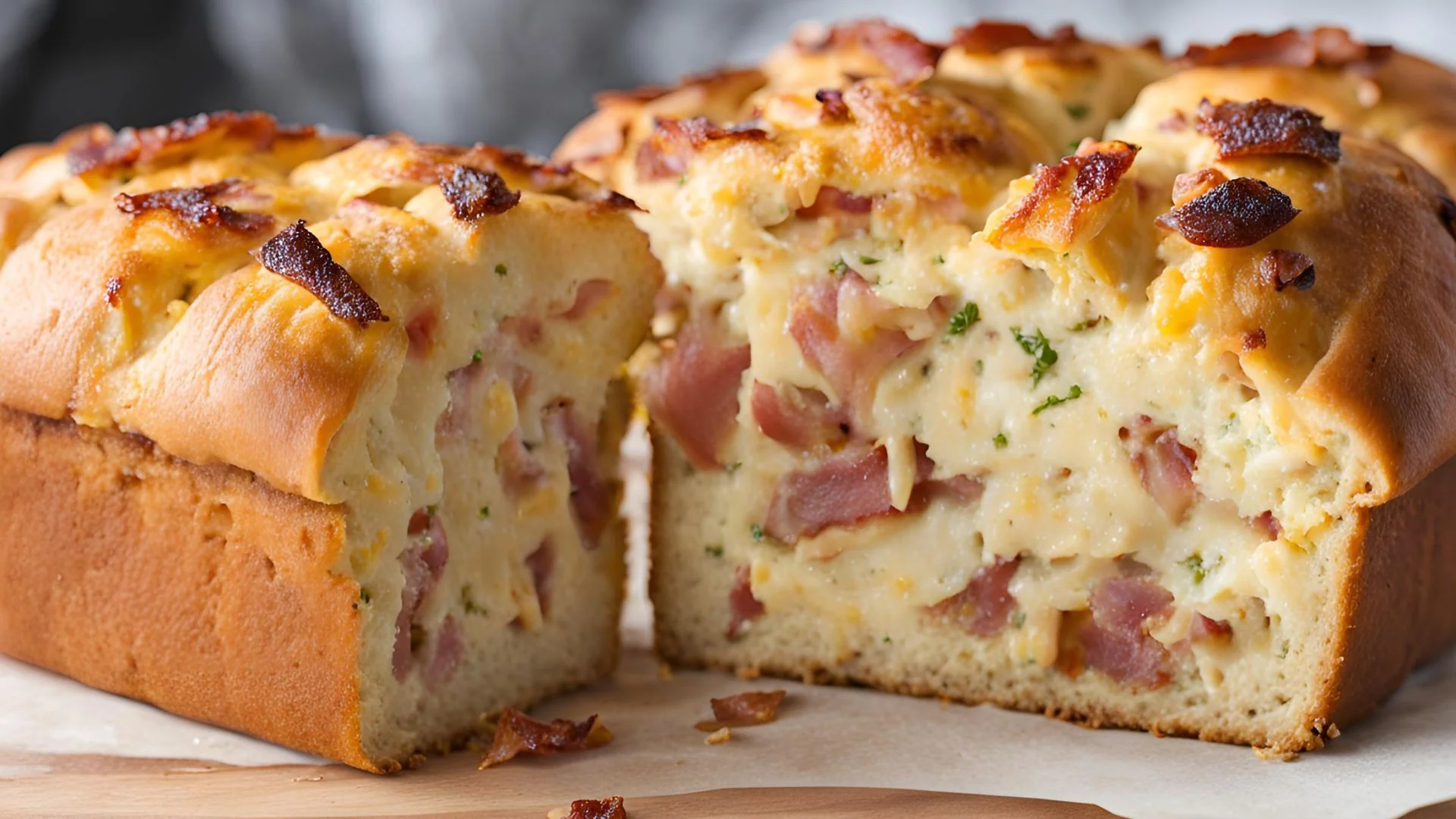 Bacon And Cheese Bread