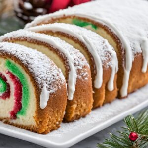 Christmas Vanilla Roll Cake