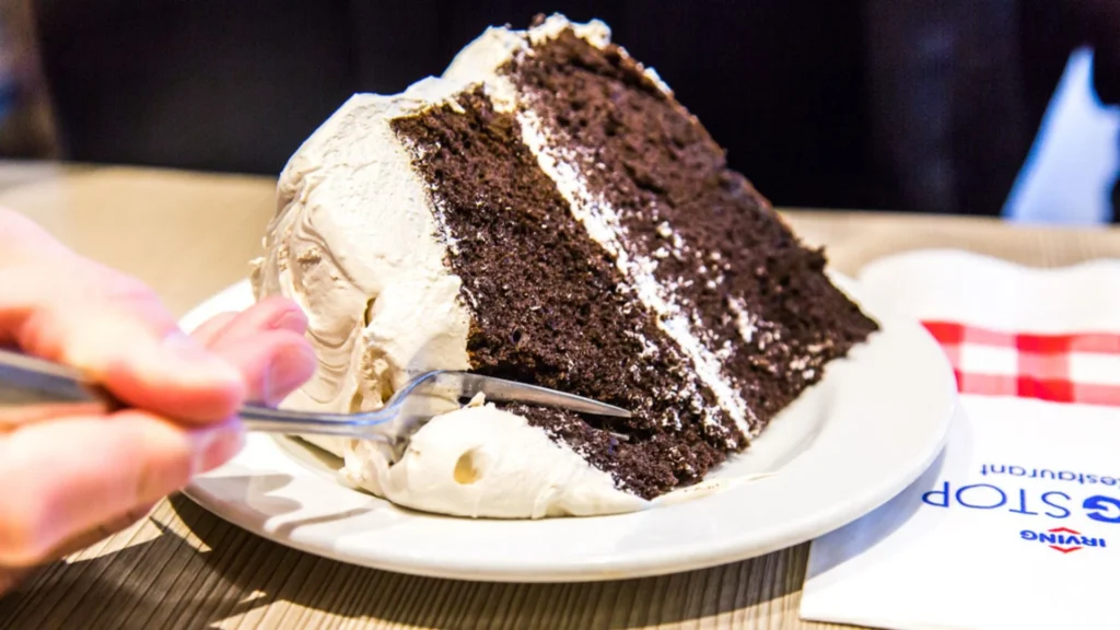 Chocolate Cake With Boiled Icing