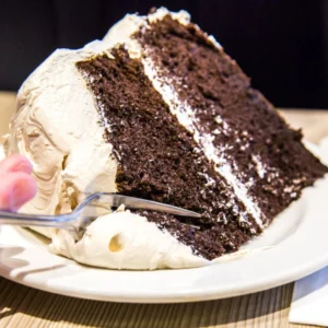 Chocolate Cake With Boiled Icing