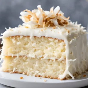 Coconut Vanilla Bean Cake