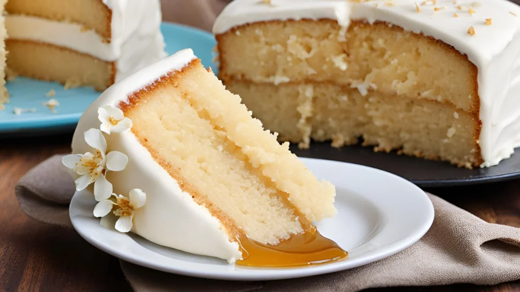 Honey Vanilla Cake Recipe