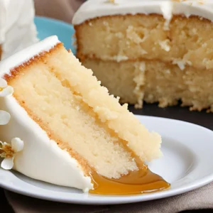 Honey Vanilla Cake Recipe