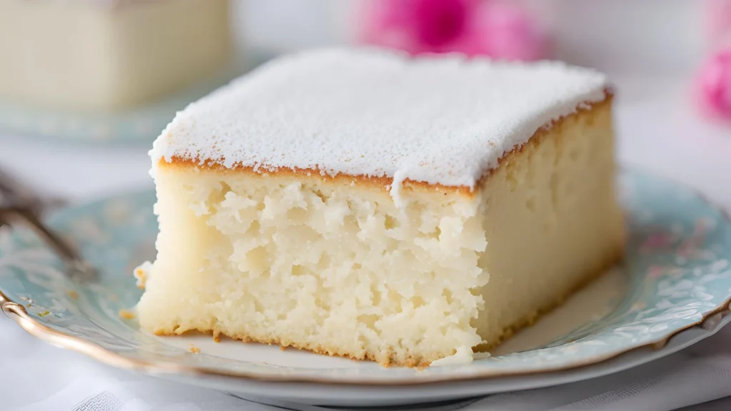 Magic Vanilla Cake Recipe