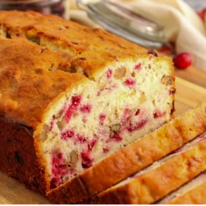 Banana Bread With Cranberries