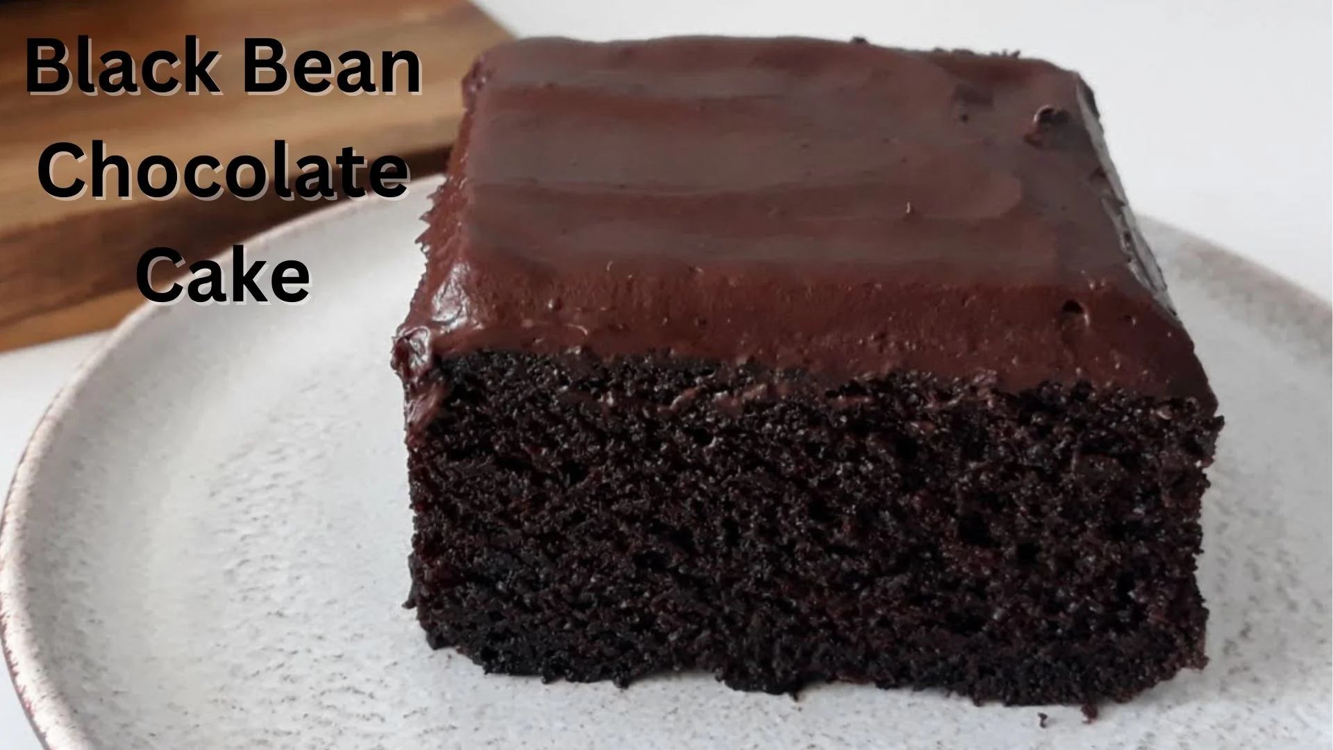 Black Bean Chocolate Cake