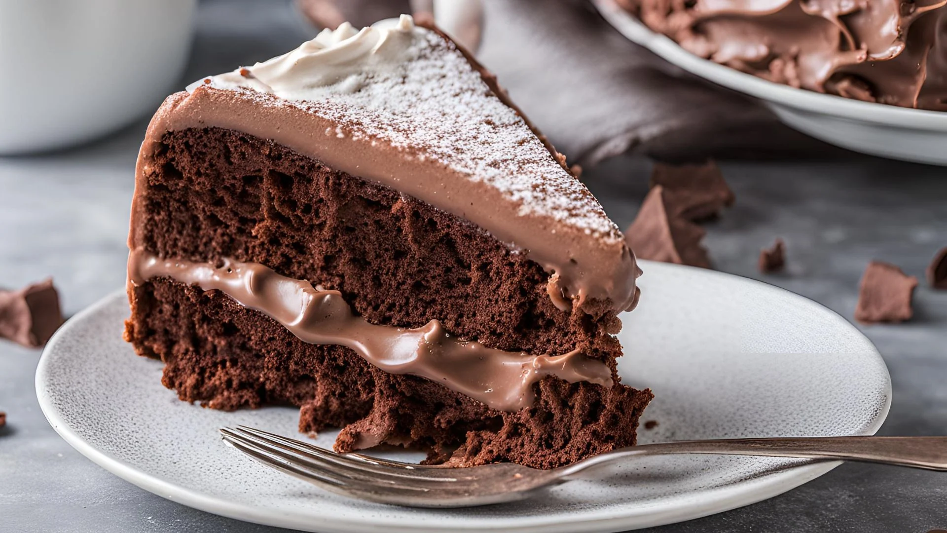 Chocolate Angel Food Cake