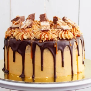 Chocolate Caramel Salted Cake Recipe