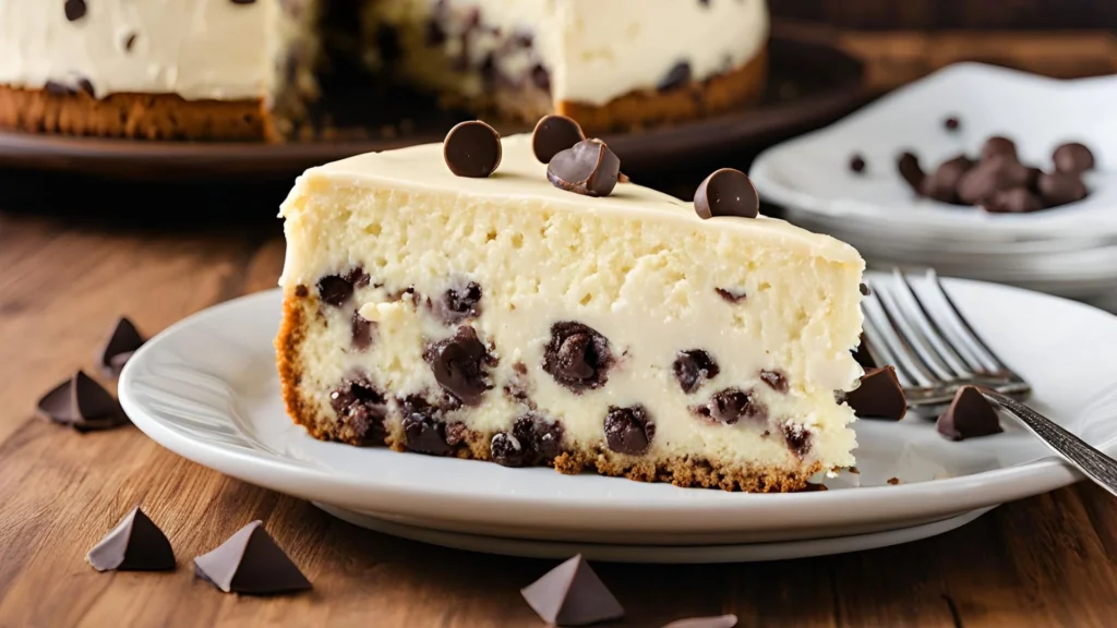 Chocolate Chip Cheesecake Cake