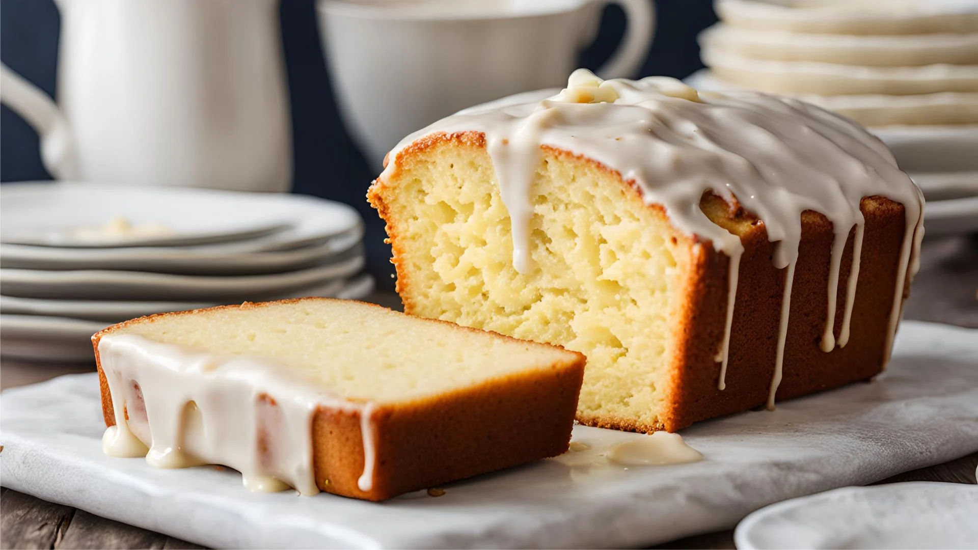 French Vanilla Pound Cake