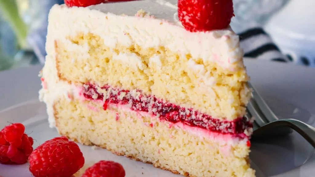 Vanilla Cake With Raspberry Filling Recipe