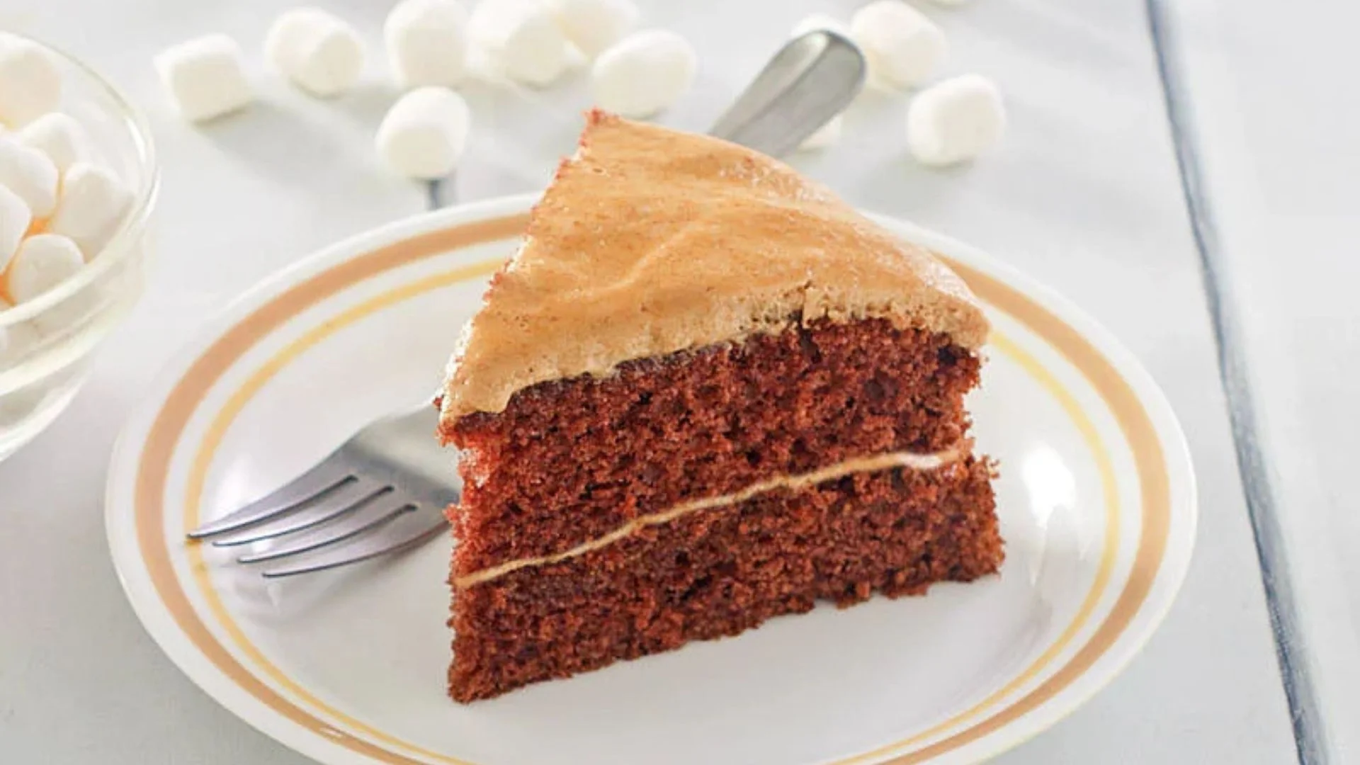 Chocolate Cake With Boiled Frosting