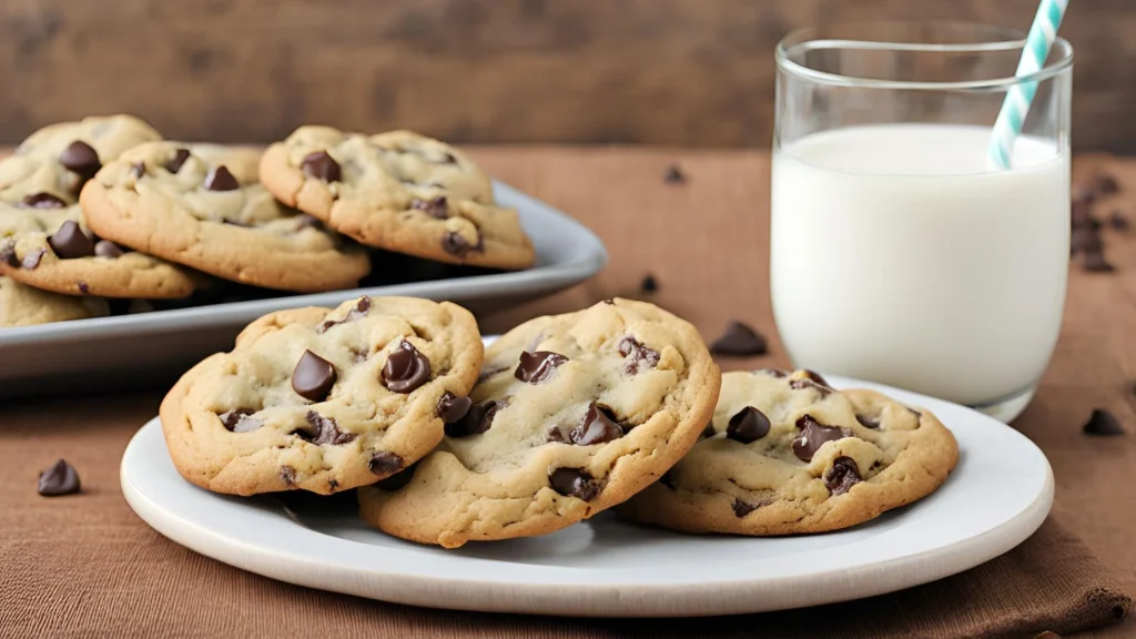 Chocolate Chip Cookies With Milk Recipe