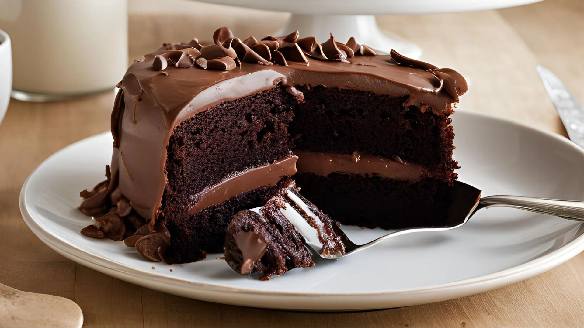 Mile-High Chocolate Cake