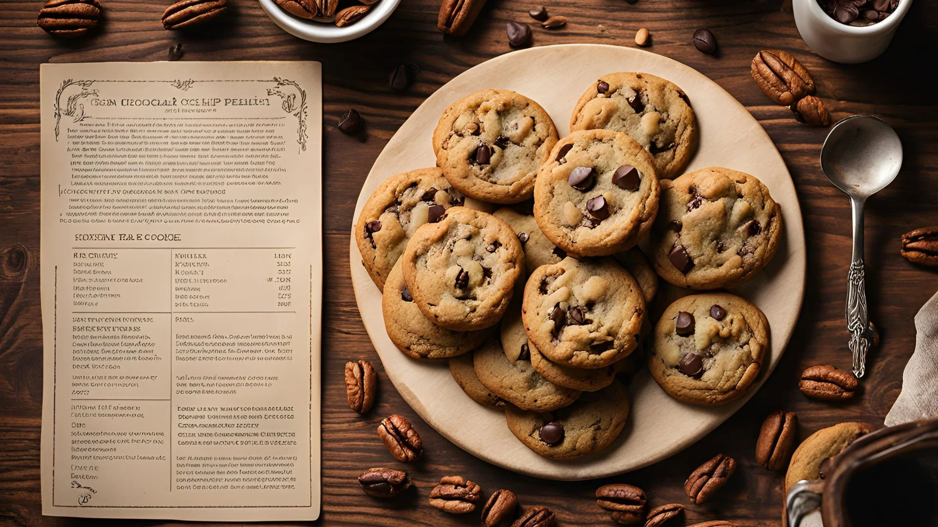 Pecan Chocolate Chip Cookie Recipe