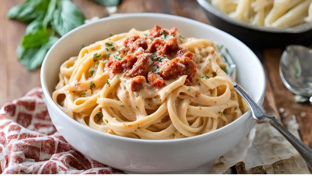 Sun-Dried Tomato Alfredo Sauce