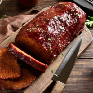 Meatloaf With BBQ Sauce