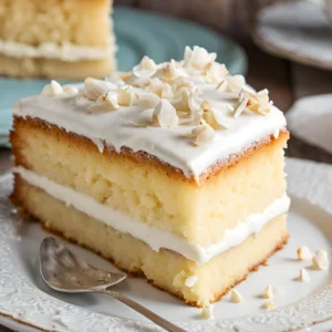 Ridiculous Vanilla Cake