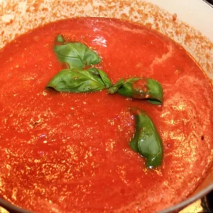 San Marzano Sauce From Fresh Tomatoes