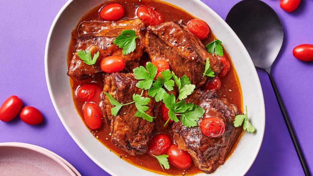 Short Ribs In Tomato Sauce