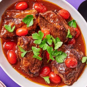 Short Ribs In Tomato Sauce