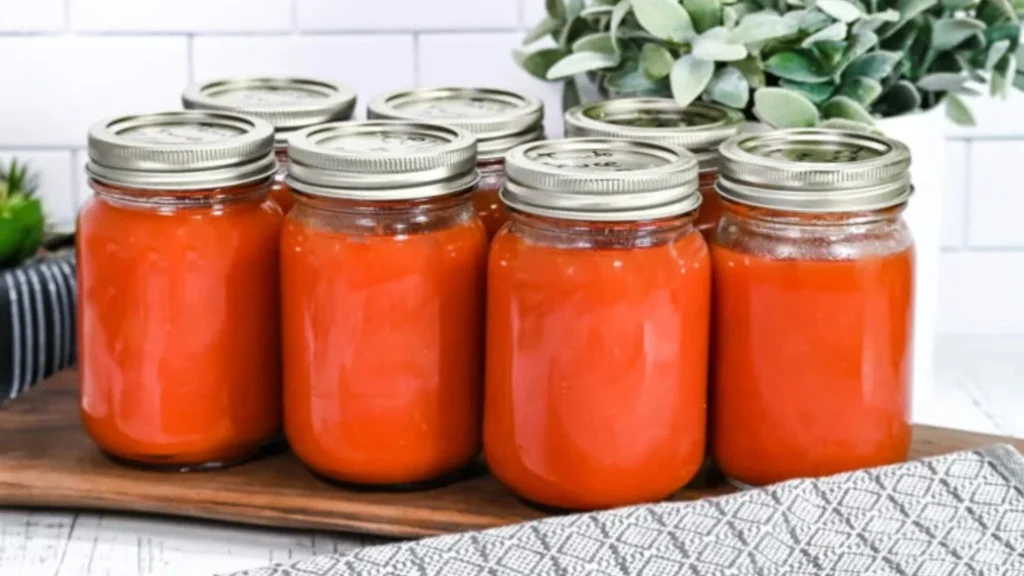 Canned Tomato Sauce Recipe