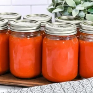 Canned Tomato Sauce Recipe