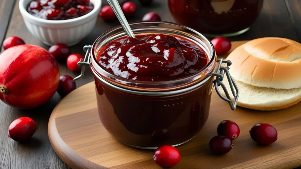 Cranberry BBQ Sauce Recipe