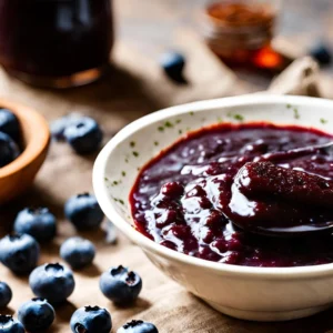 Spicy Blueberry BBQ Sauce Recipe