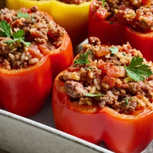 Stuffed Pepper Without Tomato Sauce