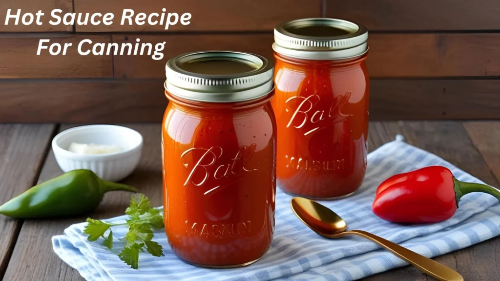 Hot Sauce Recipe For Canning