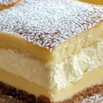 Vanilla Custard Cream Squares